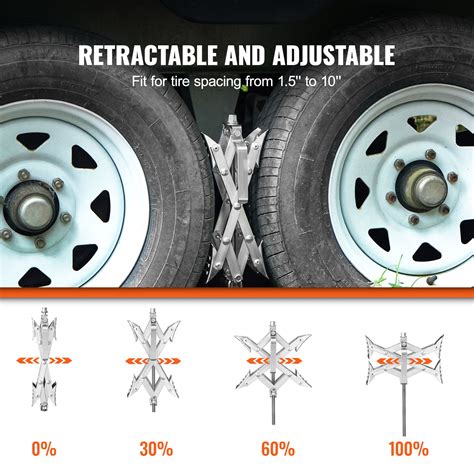 Vevor Camper Wheel Chock Stabilizer X Shaped Rv Stabilizer Wheel Chock