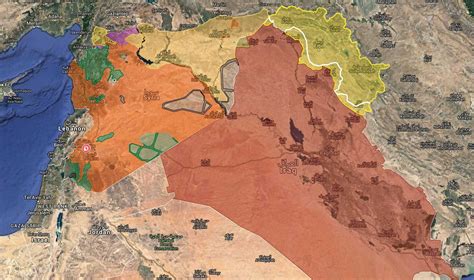 Suriye Ve Irak Nteraktif Canl Harita Stratejik Ortak