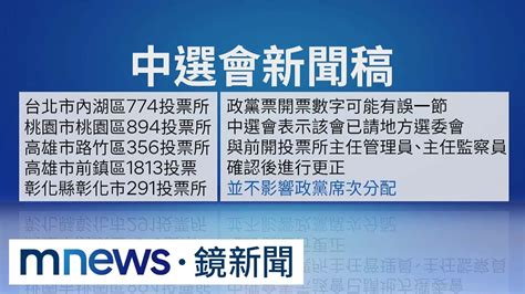 作票謠言影片瘋傳 中選會：函請調查局查辦｜ 鏡新聞 Youtube