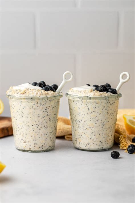 Lemon Poppy Seed Overnight Oats From My Bowl