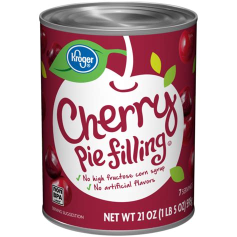 Kroger Cherry Pie Filling