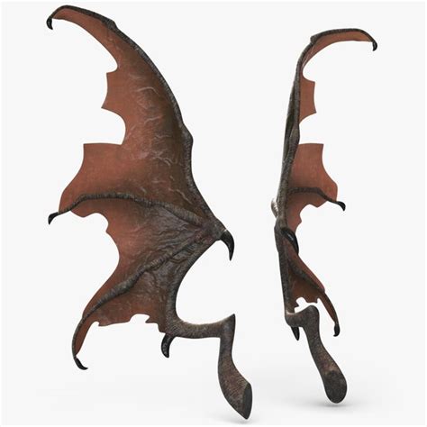 Dragon Wings 3d Models For Download Turbosquid