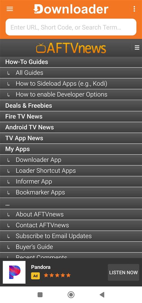 Baixar Downloader para Android TV APK para Android