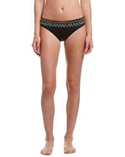 Kenneth Cole New York Womens Leggo My Deco Hipster Bikini Bottom Black