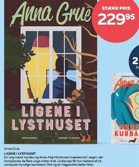 Anna grue ligene i lysthuset tilbud hos Bog idé