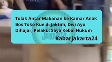 Polisi Tangkap Anak Bos Toko Roti Yang Aniaya Karyawati News Liputan6