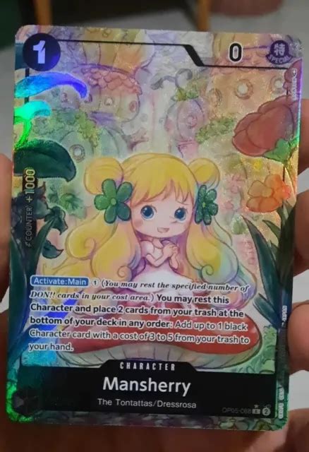 ONE PIECE AWAKENING Of The New Era Mansherry R Alt Art Op05 088 EUR 24