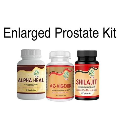 Ayurvedic Medicine For Prostate Prostate Enlargement Kit Packaging