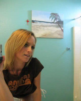 Hot Blonde Coed Takes Some Selfies Of Her Nude Body In The Bathroom Porn Pictures XXX Photos