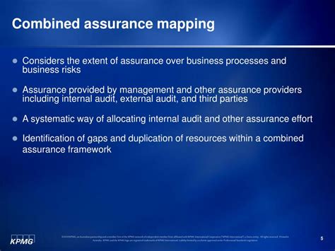 Ppt Session 2 Combined Assurance Mapping Powerpoint Presentation Free Download Id 665426