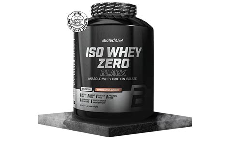 Iso Whey Zero Black Isolat de protéine de Whey de Biotech USA