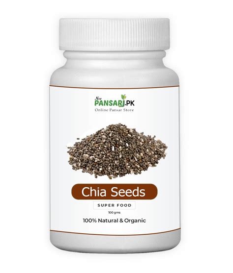 Original Chia Seeds Organic For Weight Loss چیا سیڈس New Pansari