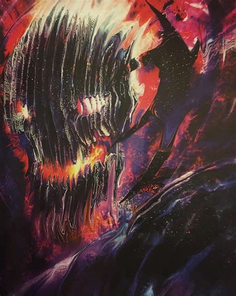 Trippy Concept Art For Doctor Strange Featuring Dormammu And The Mirror