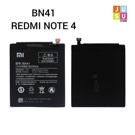 Jual Battery Xiaomi Redmi Note Bn Batt Baterai Shopee Indonesia