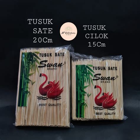 Jual Dus Pak Tusuk Sate Tusuk Cilok Bambu Panjang Cm Mm