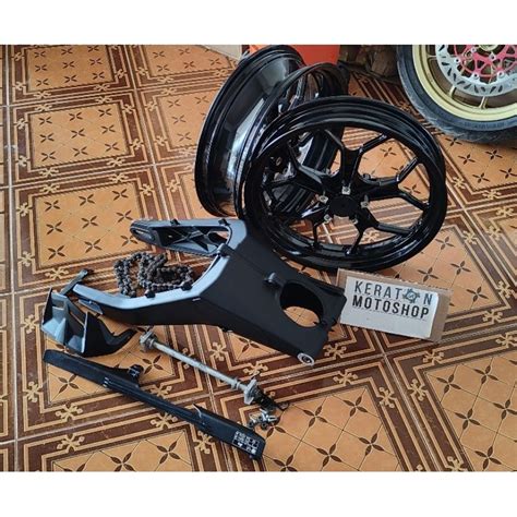 Jual Paket Tapak Lebar Dan Swing Arm Pnp Nvl Nva Old Vixion Shopee