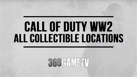 Call Of Duty Ww All Collectible Memento Locations Guide Pieces Of