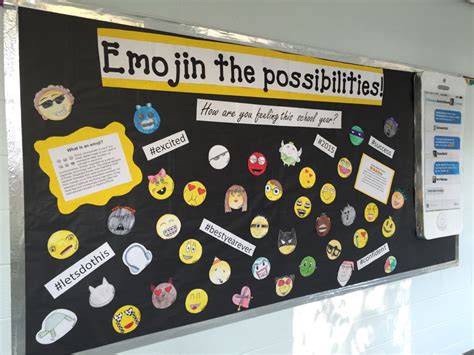 Emoji Bulletin Board Emoji Bulletin Board Emoji Classroom Emoji