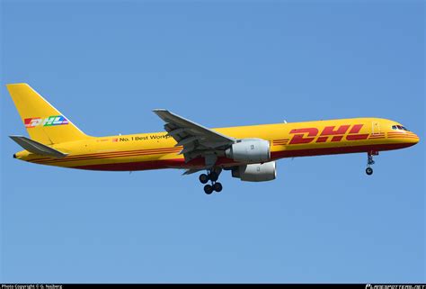 G BMRI DHL Boeing 757 236 SF Photo By G Najberg ID 1445484