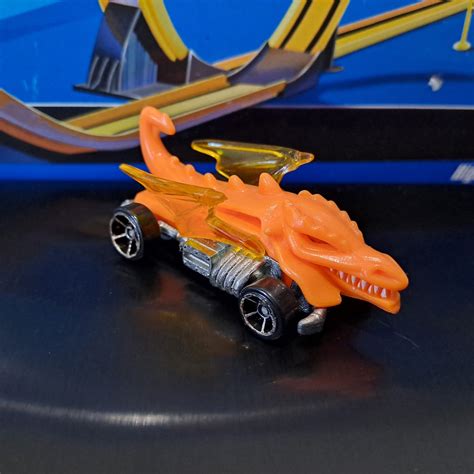 Hot Wheels Dragon Blaster First Edition From Color Shifters Creatures Shopee Malaysia