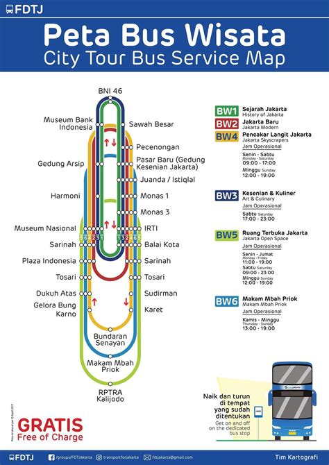 Peta Rute Bus Wisata Jakarta Info Wisata Unik Di Indonesia