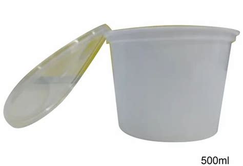 500 Ml Plastic Food Packaging Container At Rs 5 6 Piece Food