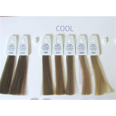 Wella Illumina 7 81 Hair Color Chart Brown Hair Color Chart Light