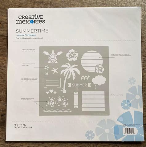 Summertime Journal Template - Tessa Scrapbooks