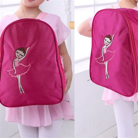 Mochila Bordada De Ballet Para Niñas Con Hombros Para Niños Cuotas