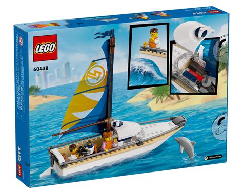 Lego Set 60438 1 Sailboat 2024 City Rebrickable Build With Lego