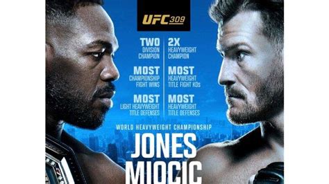 Jon Jones VS Stipe Miocic Dalam UFC 309 Siapa Yang Pantas Jadi Juara