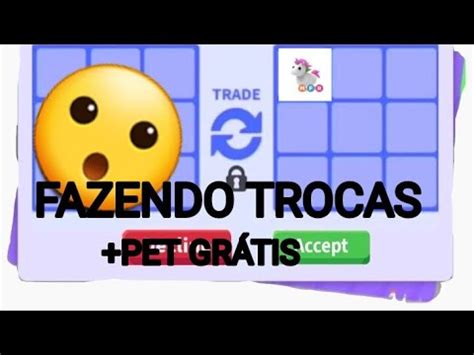 FAZENDO TROCAS NO ADOPT ME A SAGA DO PARROT FR PET GRÁTIS YouTube