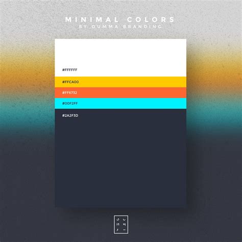 Behance Editing Minimalist Color Palettes Are Back Ui Palette Flat