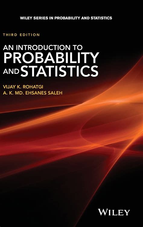 Amazon An Introduction To Probability And Statistics Wiley Series