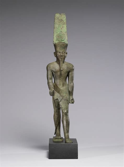 Statue Of Amun Re The Walters Art Museum