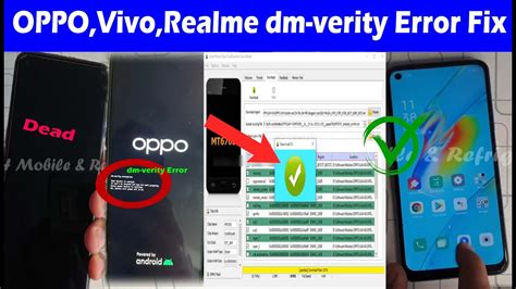 OPPO A54 CPH2239 Dead Boot Repair DA Flash File Dm Verity Corruption