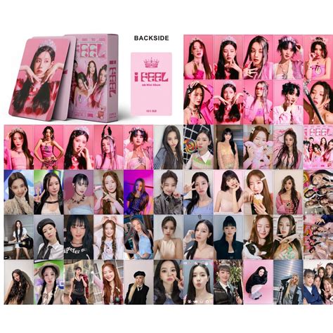 55pcsbox Gi Dle Album I Feel Photocards Queen Lomo Cards Gidle Kpop Postcards Fast Shipping