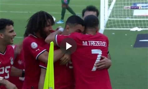 Filgoal فيديوهات هدف مصر الأول في موزمبيق مصطفى محمد أمم إفريقيا