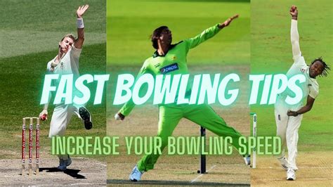 Fast Bowling Tips Cricket Tips Increase Bowling Speed Cricket