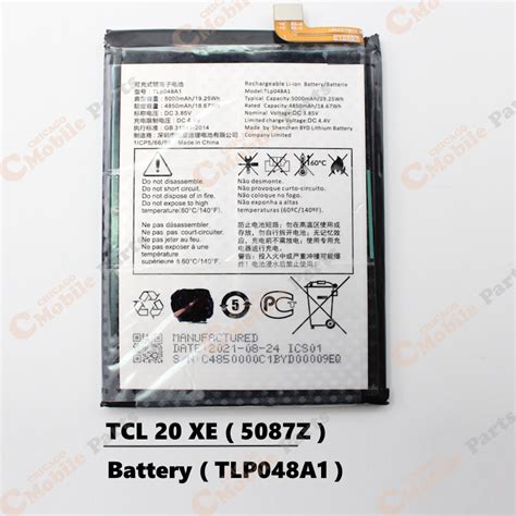 Tcl Xe Battery V Mah Z Tlp A Ebay