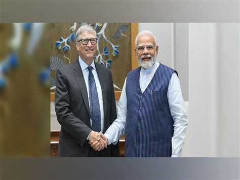 Bill Gates Meets Pm Modi Discusses India S Incredible Progress And Innovation Headlines