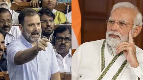 Rahul Gandhi Attack On Bjp Pm Modi On Manipur Issue In Parliament