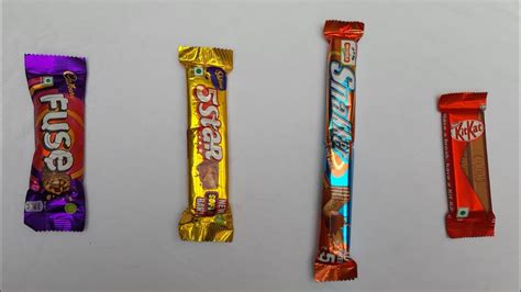 Cadbury Chocolates Star Vs Fuse Vs Kit Kat Vs Snakker Yummy