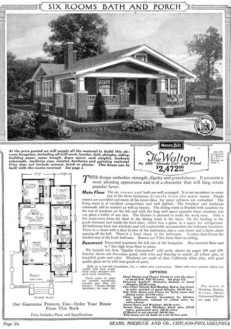 Or Build This Someday Bungalow House Plans Sears House Plans