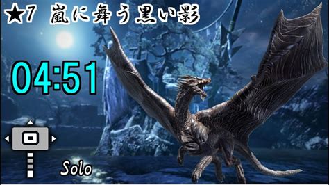 【mhrise Ver20】★7 クシャルダオラ ハンマー ソロ 0451″58kushala Daora Hammer Solo