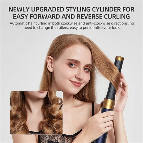 7 In 1 Styler Hair Dryer One Step Hair Dryer Professional Hair Straightener Curler Styling Tools