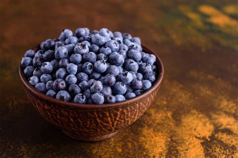 Premium Photo Blueberry Antioxidant Organic Superfood