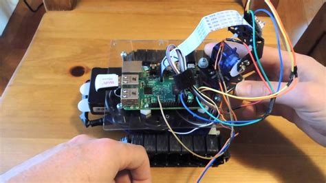 Video Raspberry Pi Robot Project Install And Configure Pan Tilt And