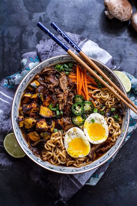 Crockpot Crispy Caramelized Pork Ramen Noodle Soup