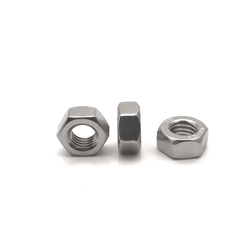 Stainless Steel Hex Bolts With Nuts Flat Washers Ss Hexagon